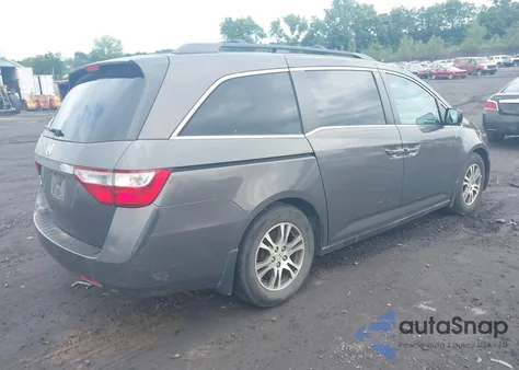 2012 Honda Odyssey Ex-L из США, поврежденный, VIN 5FNRL5H62CB102068